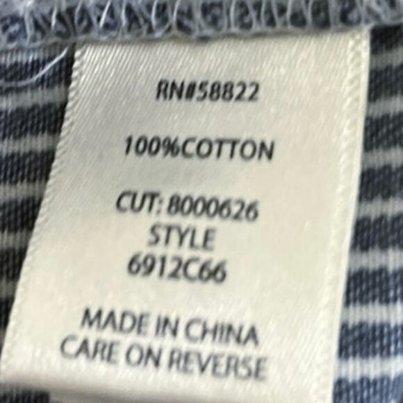 Max Studio Women Blue Striped Collared Half Sleeve Button Up Mini Shirt Dress XS - Picture 4 of 4